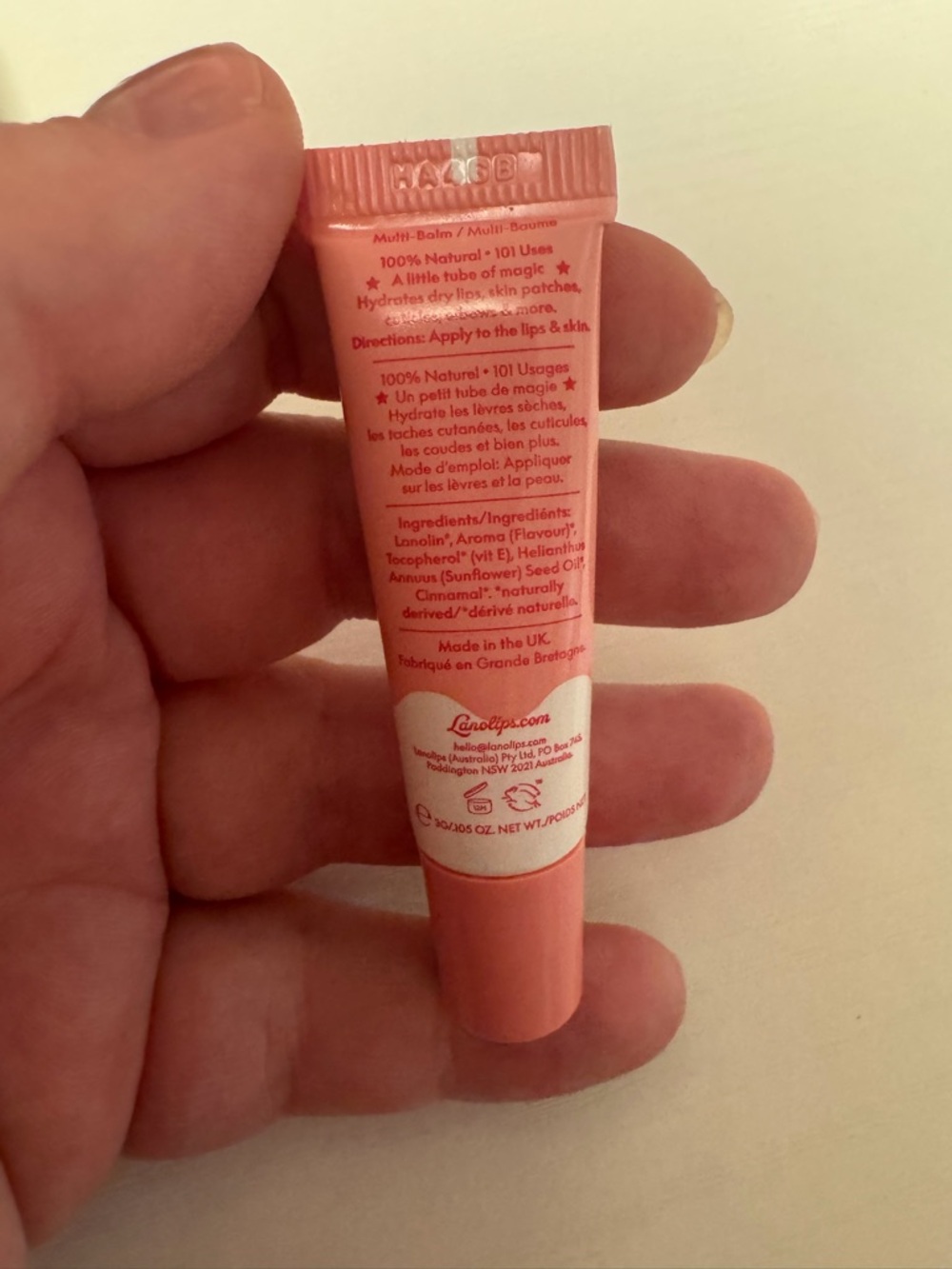 💕Lanolips Raspberry Shortcake - Picture 2 of 2